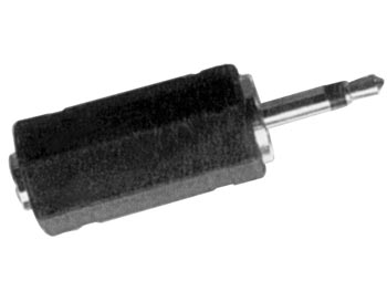 [H20994] 2,5mm mono JACK han til 3,5mm mono JACK hun