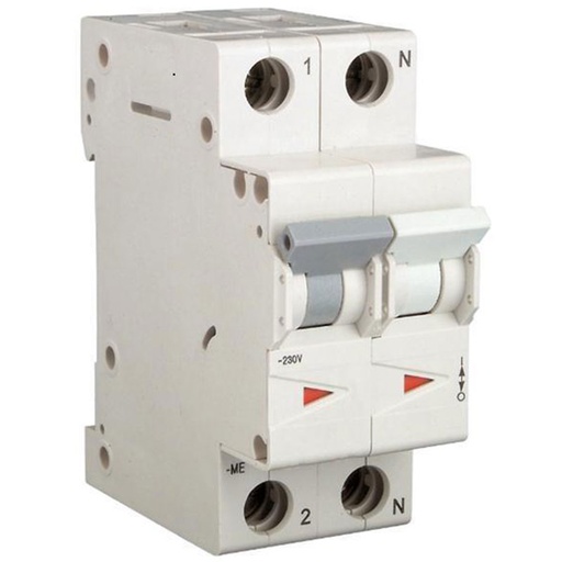[7822209105] Automatsikring 1P+N 16A C 6KA 2m (Moeller/Eaton)