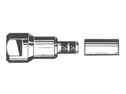 [H21011] FME han til RG174/U kabel (krimptype)