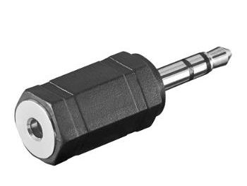 [H29347] 3,5mm stereo JACK han til 2,5mm stereo JACK hun