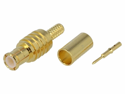 [H24783] MCX hanstik, lige - 50ohm, til RG174 kabel, krimptype