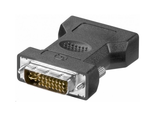 [H24975] DVI adapter - DVI-I (24+5) han til SVGA(SUBD15) hun