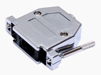 [H10213] Hus for D-SUB - 37pol (og 62pol HD), Metaliseret plast
