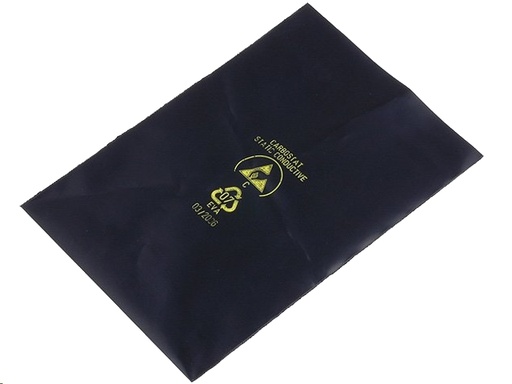 [H42417] Antistatisk pose - 100 x 150mm, Sort