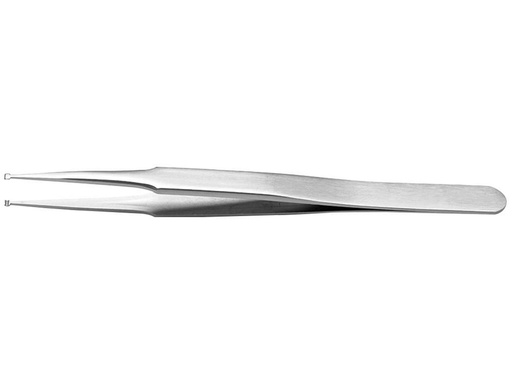 [H47956] SMD pincet - Rustfri stål, 120mm lige m. krog