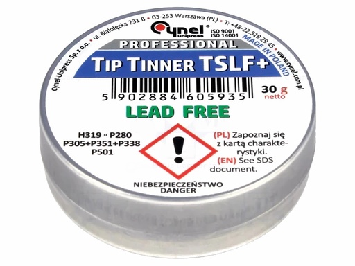 [H61877] Tip Tinner TSLF+ Loddespids aktivator - Spidsrens (30g)