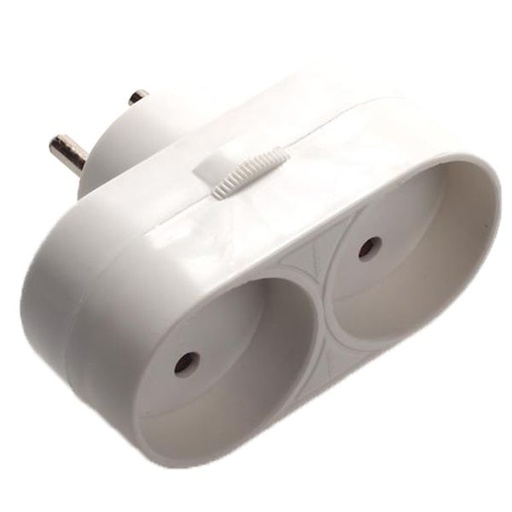 [7828100994] Forgreningsled u. jord hvid 2-vejs