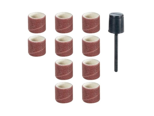 [H33871] Slibebånd m/10 blade og holder