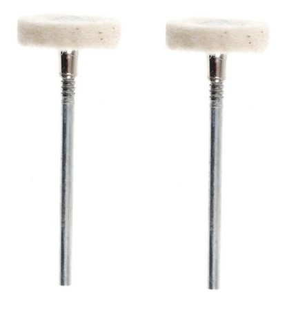 [H33815] Filtpolerstifter hjulformet 2 stk.