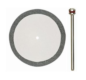 [H33830] Diamantskæreskive - Ø38mm (inkl. Ø2,35mm holder)