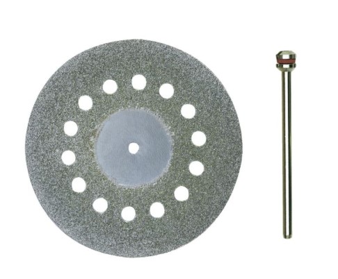 [H33831] Diamantskæreskive m. køling - Ø20mm (inkl. Ø2,35mm holder)