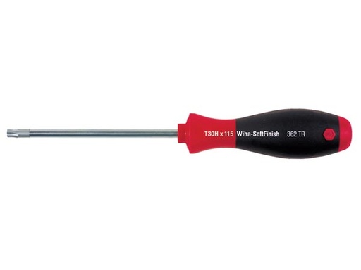 [H39293] SOFTFINISH skruetrækker - TORX ekstra hærdet, TX20H x 80mm