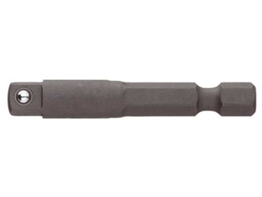 [H44026] 1/4" x 50mm tilslutningsstykke m. kugle (7241A)