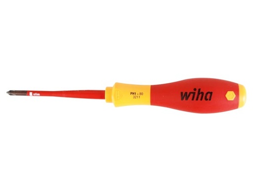 [H36299] Wiha SlimFix skruetrækker 1000 V, PH1