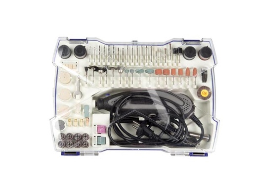 [H35421] Mini-boremaskine- og gravørsæt - 190 dele