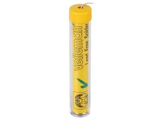 [H23044] Blyfri loddetin - 99,3% Sn - 0,7% Cu, Ø1mm (15g dispenser)