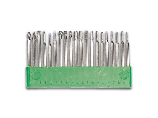 [H21682] Diamant fræse-/boresæt - 20 dele