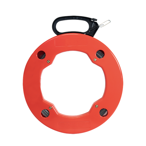 [H42015] Stål trækfjeder/søgefjeder - 60m (rød rulle)