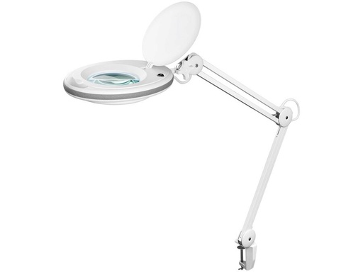 [H61803] LED luplampe m. bordspænde - 8W (3 dioptri)