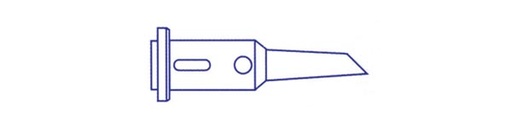 [H21806] Spids til GAS/PRO og GAS/PROSET - 3,2mm skrå (SPT-3)