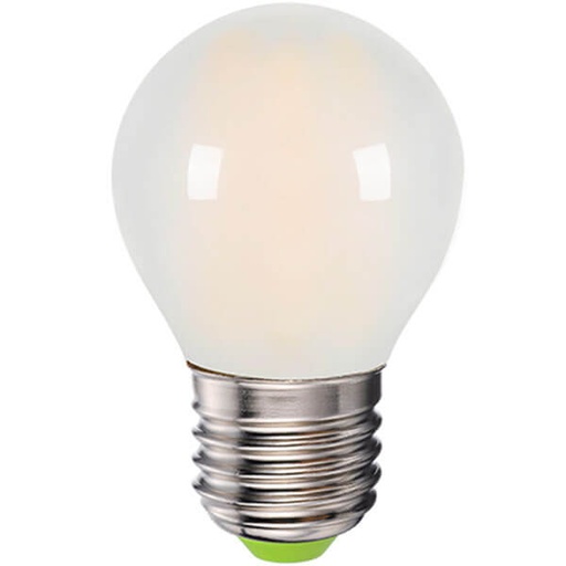 [783517] LED pære krone mat 2W(20W) 2700K E27 Ra>90 (A+)