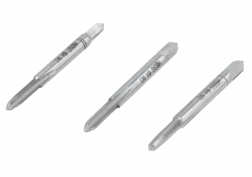 [H43914] HSS gevindskære snittap-sæt - M3, 11mm dyb (3 dele)