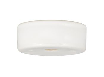 [H51225] Loftsbaldakin - Porcelæn, Hvid (for 1-5 ledninger)