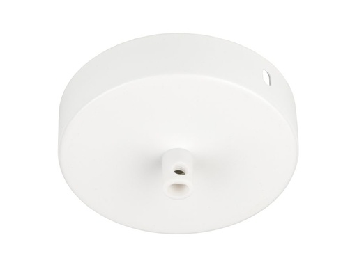 [H51219] Loftbaldakin - Hvid metal (inkl. hvid ledningsholder)