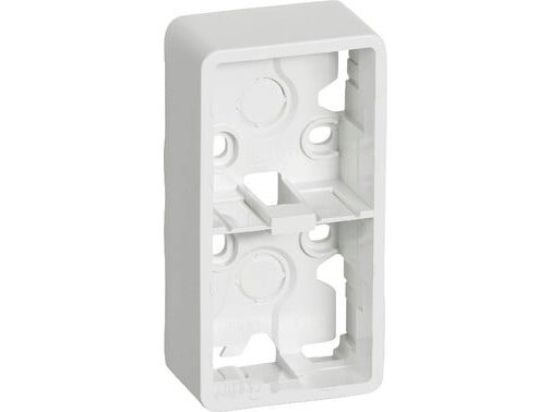 [H61426] FUGA kompatibelt underlag - 2 modul, Hvid
