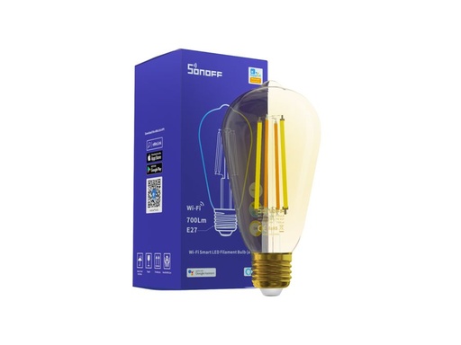[H54656] WiFi ST64 Filament LED - 240V / 7W, E27 (1800-5000K)
