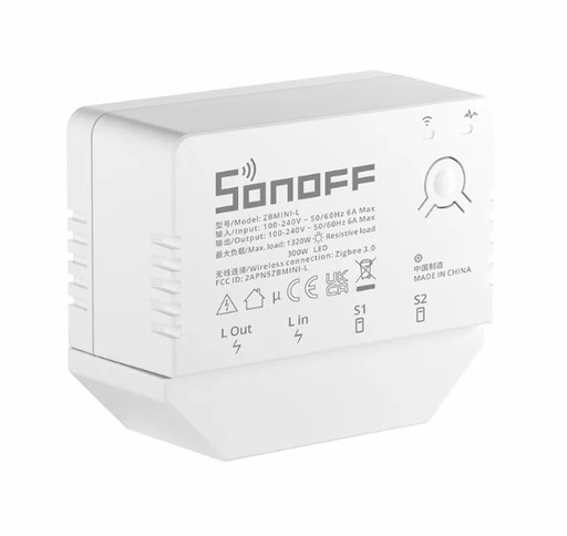 [H59075] Zigbee ZBMini-L - 2-vejs Smart Switch