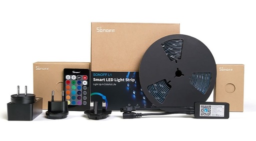 [H48594] WIFI RGB LED-strip - m. kontroller (2m)