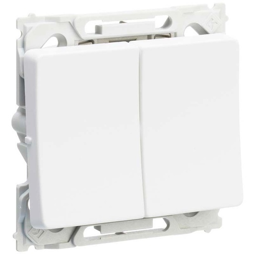 [1017055513] LK Opus krone afbryder 16A - hvid