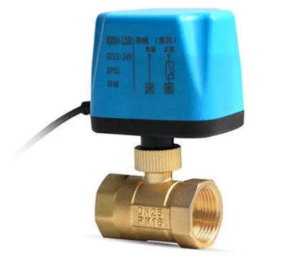 [H52220] Motoriseret Kugleventil - 3/4" (DN20), NC, åbner ved 230Vac