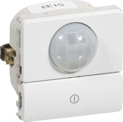 [H22074] FUGA® PIR sensor m. afbryder, 10A, 1M, Hvid