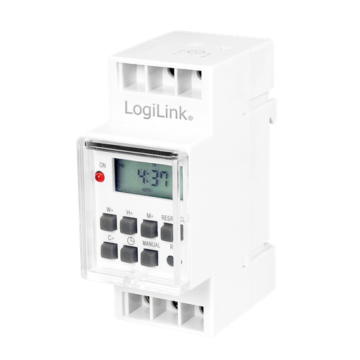 [H54937] Tænd/slukur - Digital, DIN-skinne, 240V / 16A