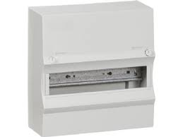 [H28697] Gruppetavle - 1 DIN-skinne, 13 moduler (1x13), Hvid