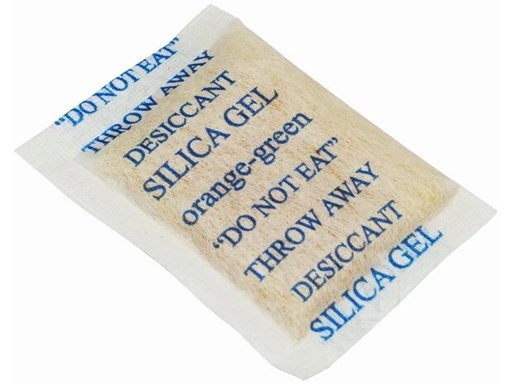 [H60667] SILICA GEL Fugtfjernerposer - 40x75mm, 10g (100 stk.)