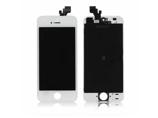 [H39601] Apple iPhone 5 komplet LCD display+Touch Hvid