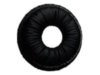 [H28220] Jabra GN2100/GN9120 læder ørepude - Ø45mm, Sort (1 stk.)