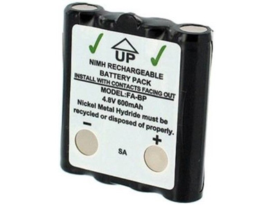 [H24827] Batterimodul til Cobra PMR radio (FA-BP / BP-38)