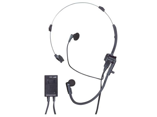 [H38348] KENWOOD - KHS-1 letvægts headset m. VOX & PTT
