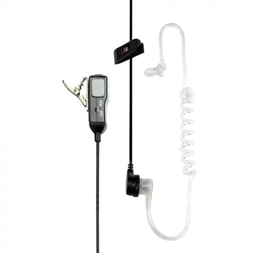 [H46005] MA31-M In-ear headset-mik. (PPT/VOX) m. 2 pin Motorola stik