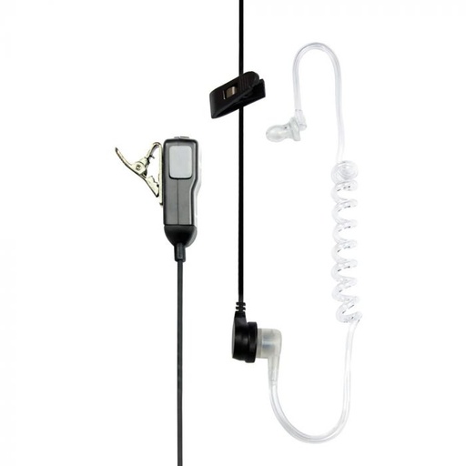 [H54128] MA31-LK In-ear headset-mik. (PPT/VOX) m. 2 pin Kenwood stik