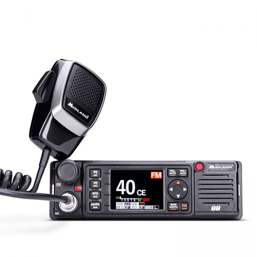 [H61823] M88 Mobil 27MHz walkie-talkie (CB-radio)