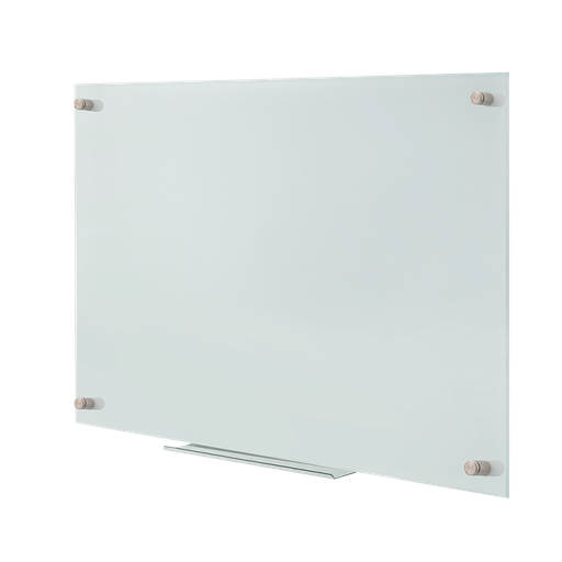 [H64226] Magnetisk glas whiteboard - vægmont., rammeløs (120 x 90cm)
