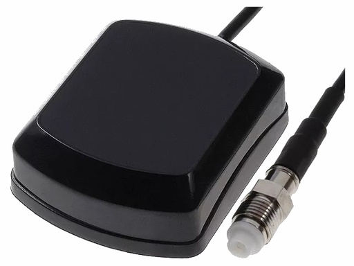 [H64968] GPS antenne, magnetisk, kabel m. FME han (5m)