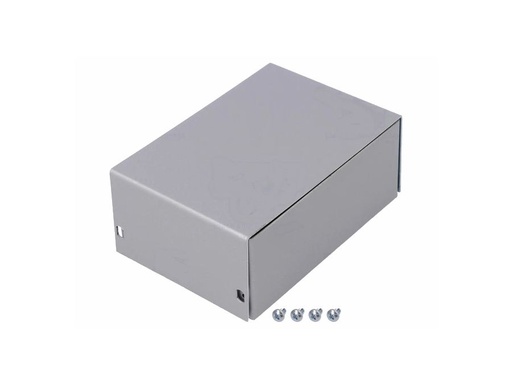 [H16085] AL BOX kabinet 3/B - 71x103x43mm, Alu.