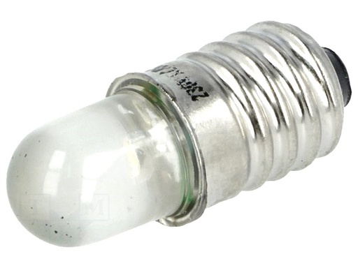 [H34195] LED dværglampe - 24VAC/DC, E10, Neutral Hvid
