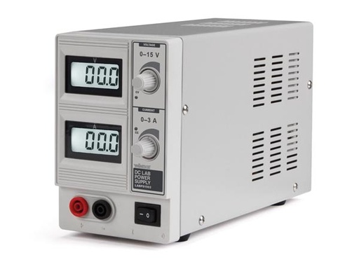 [H19938] Laboratorie strømforsyning - 0-15V / 3A
